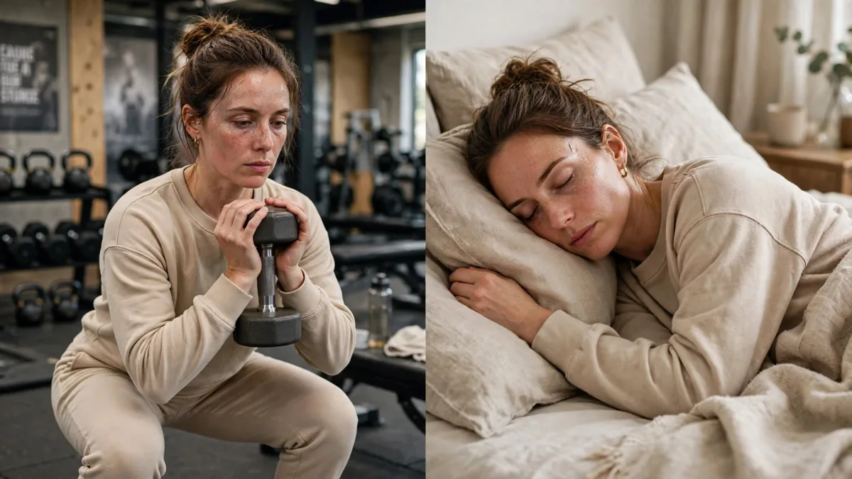 20-Minute Workout vs. 90-Minute Nap After Sleep Loss