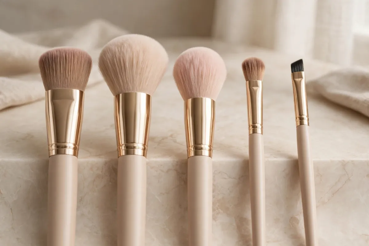 5 Essential Makeup Brushes for Beginners