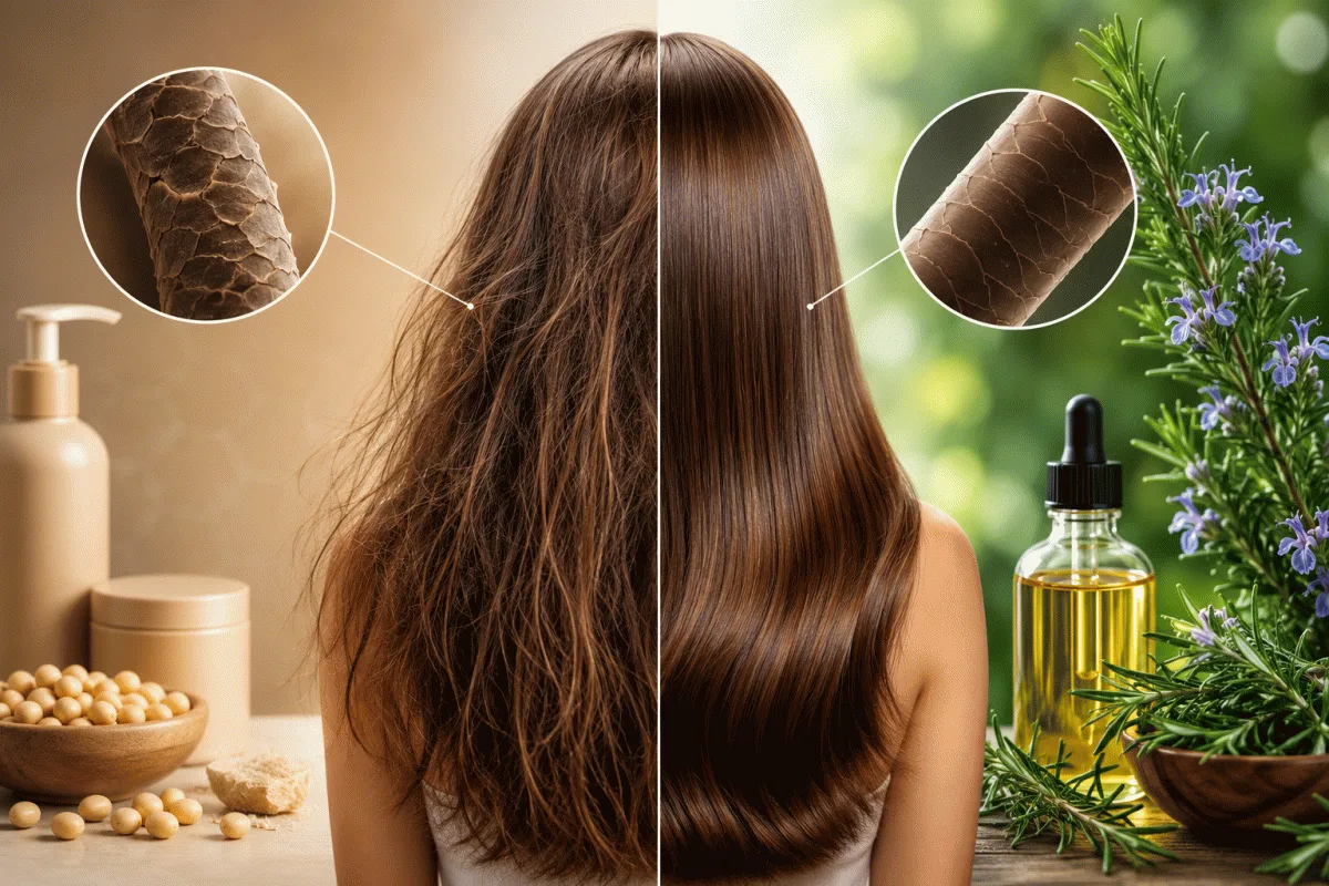 Keratin vs Rosemary Oil: Which Is Better for Hair?