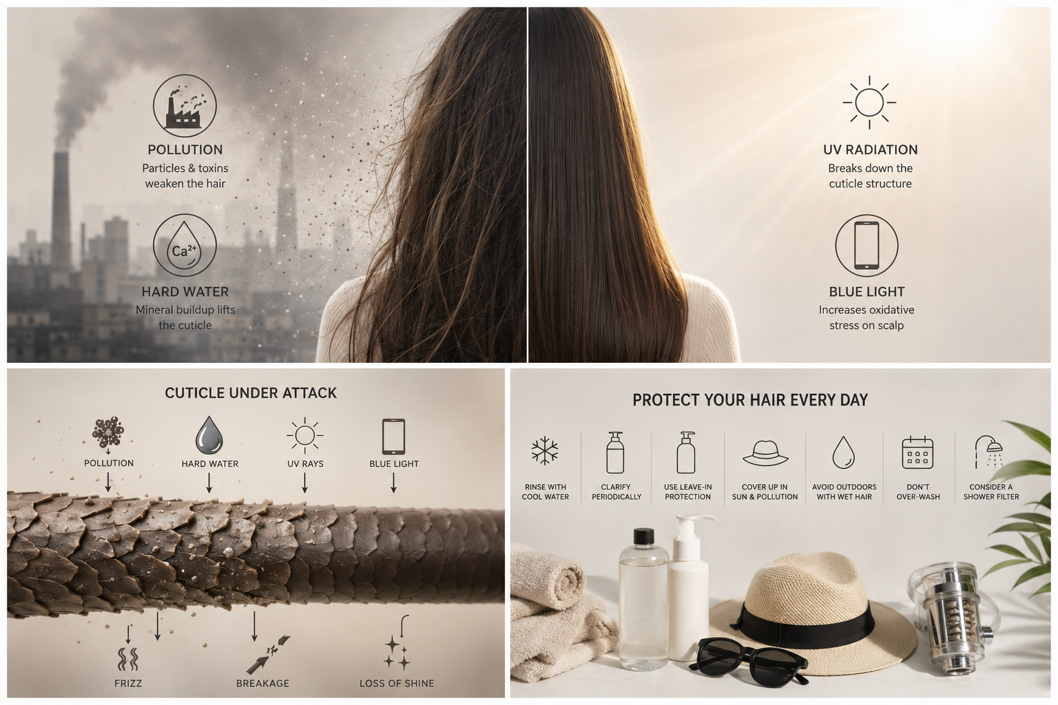 Is Pollution Secretly Wrecking Your Hair? The Environmental Damage No One Talks About