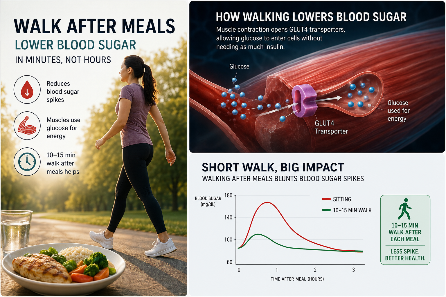 Does Walking After Meals Really Lower Blood Sugar? Here’s What Happens Inside Your Body