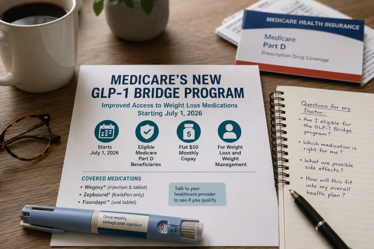Medicare’s New $50 GLP-1 Weight Loss Program: Who Qualifies and How It Works