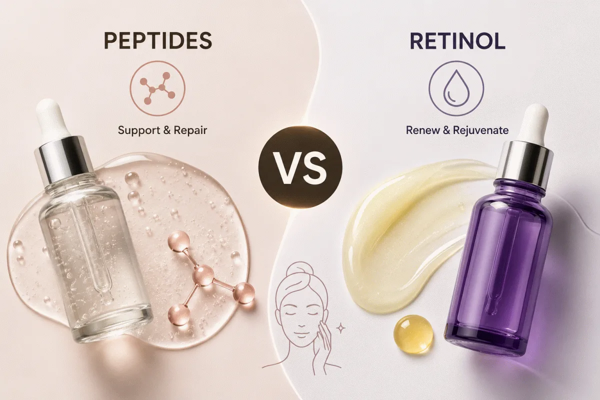 Peptides vs. Retinol: Which Is Better for Your Skin?