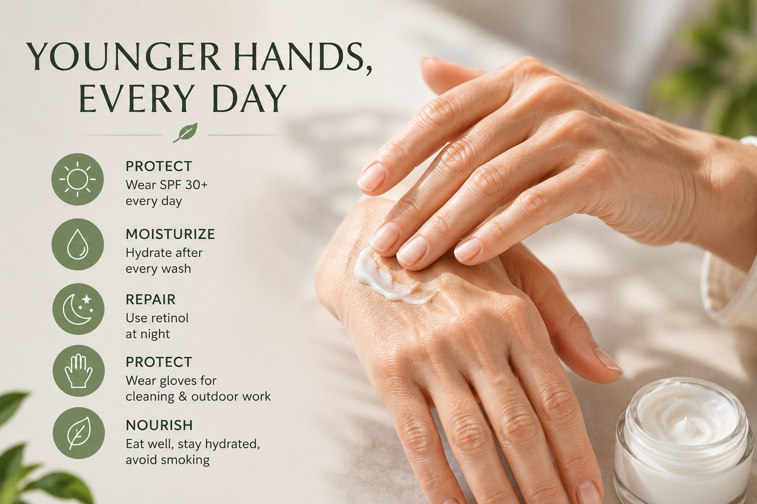 How to Prevent Aging Hands Naturally: 8 Science-Backed Tips
