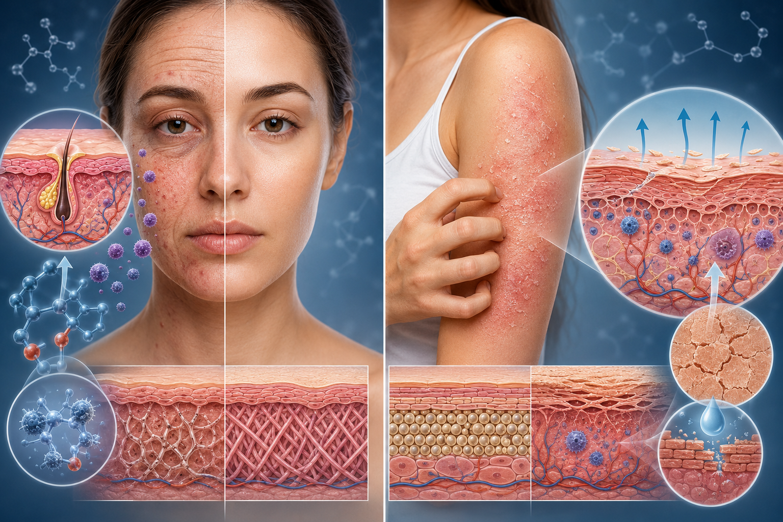 How Stress Ages Your Skin: Face vs. Body Differences