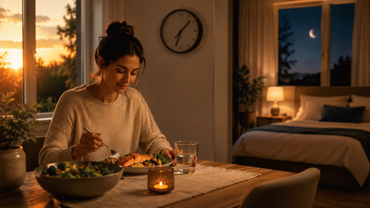 Early Bird Dinners: Can Eating Earlier Improve Sleep Quality?