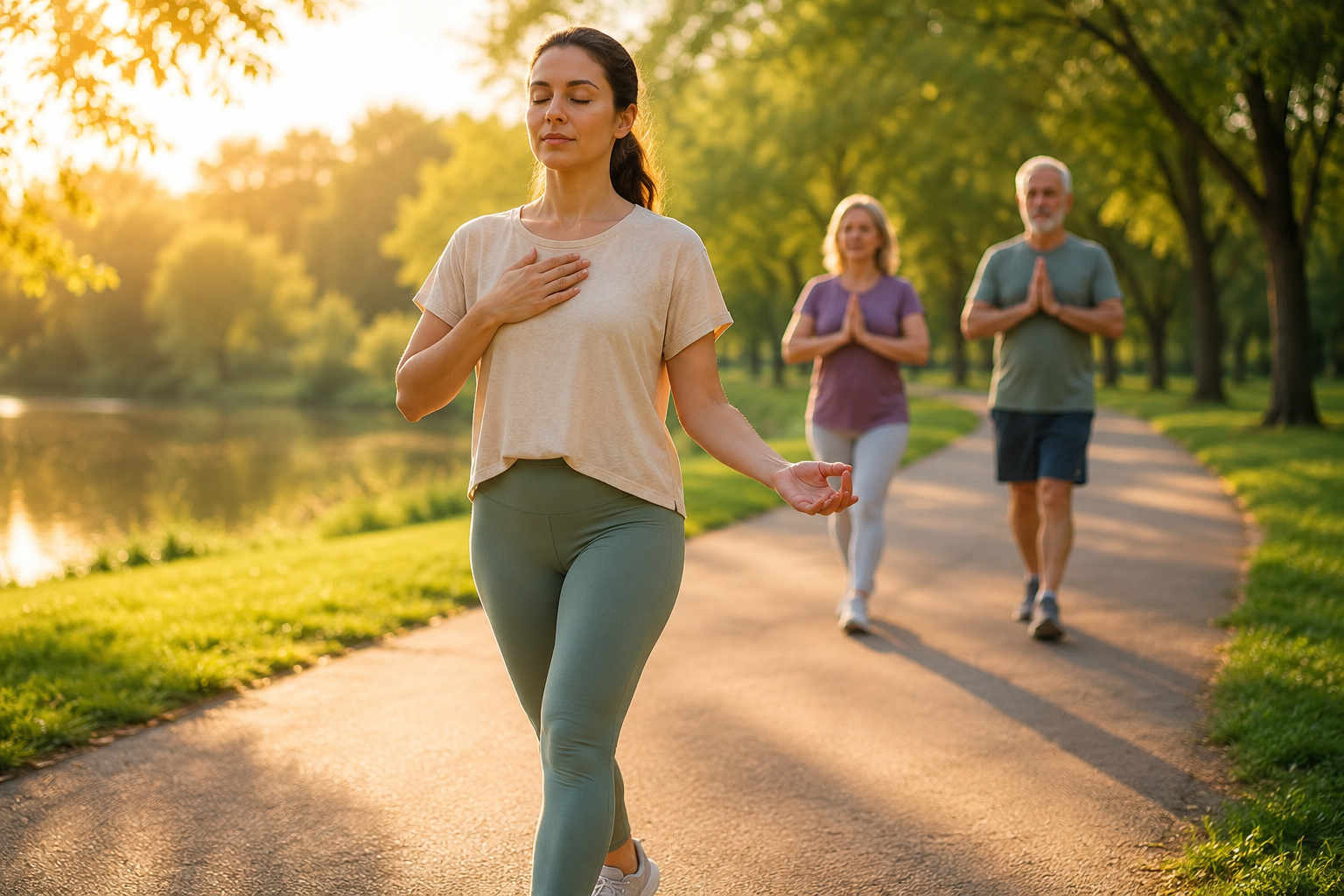 Walking Yoga: Benefits, Research & How to Start