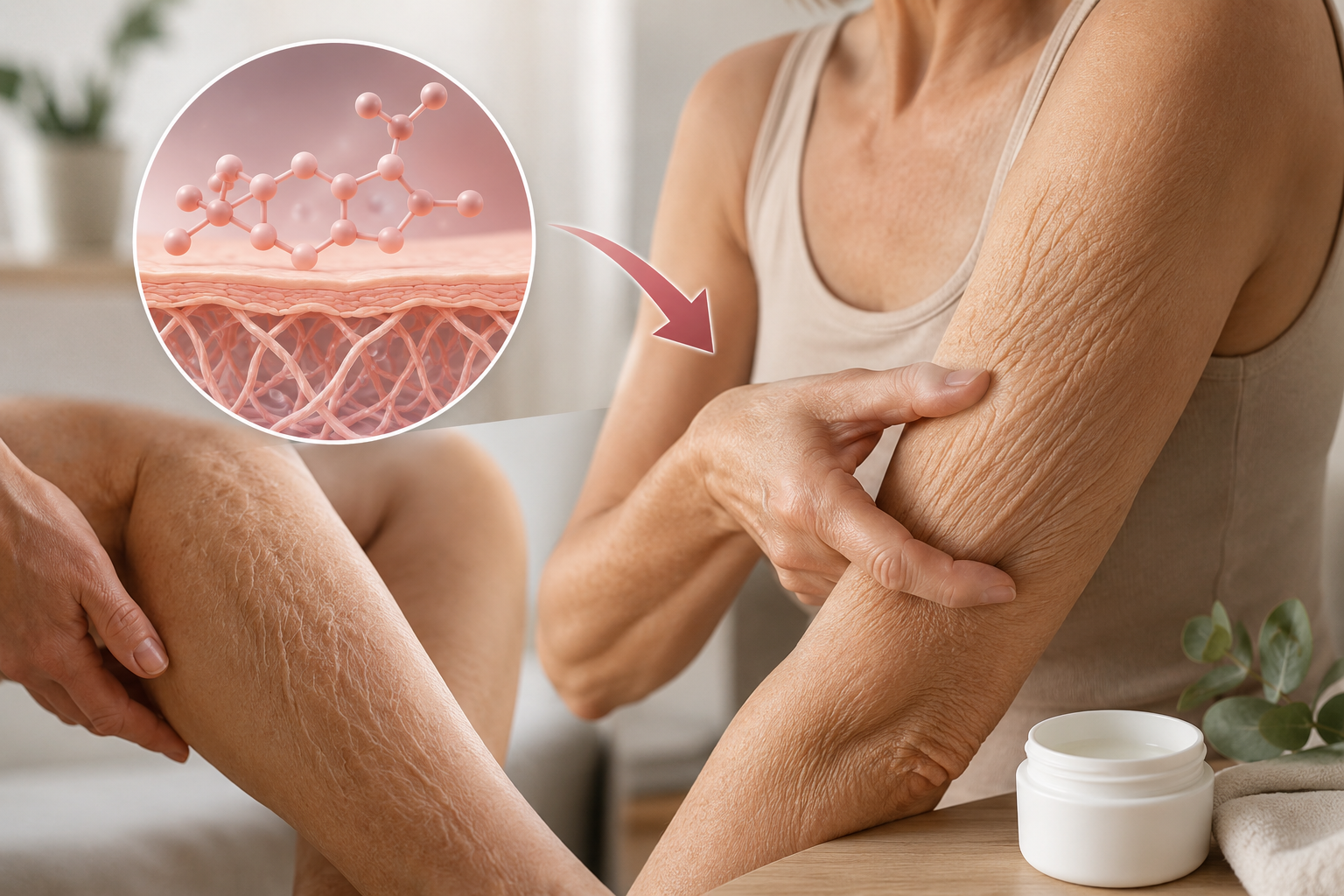 How Menopause Changes Skin on Arms and Legs