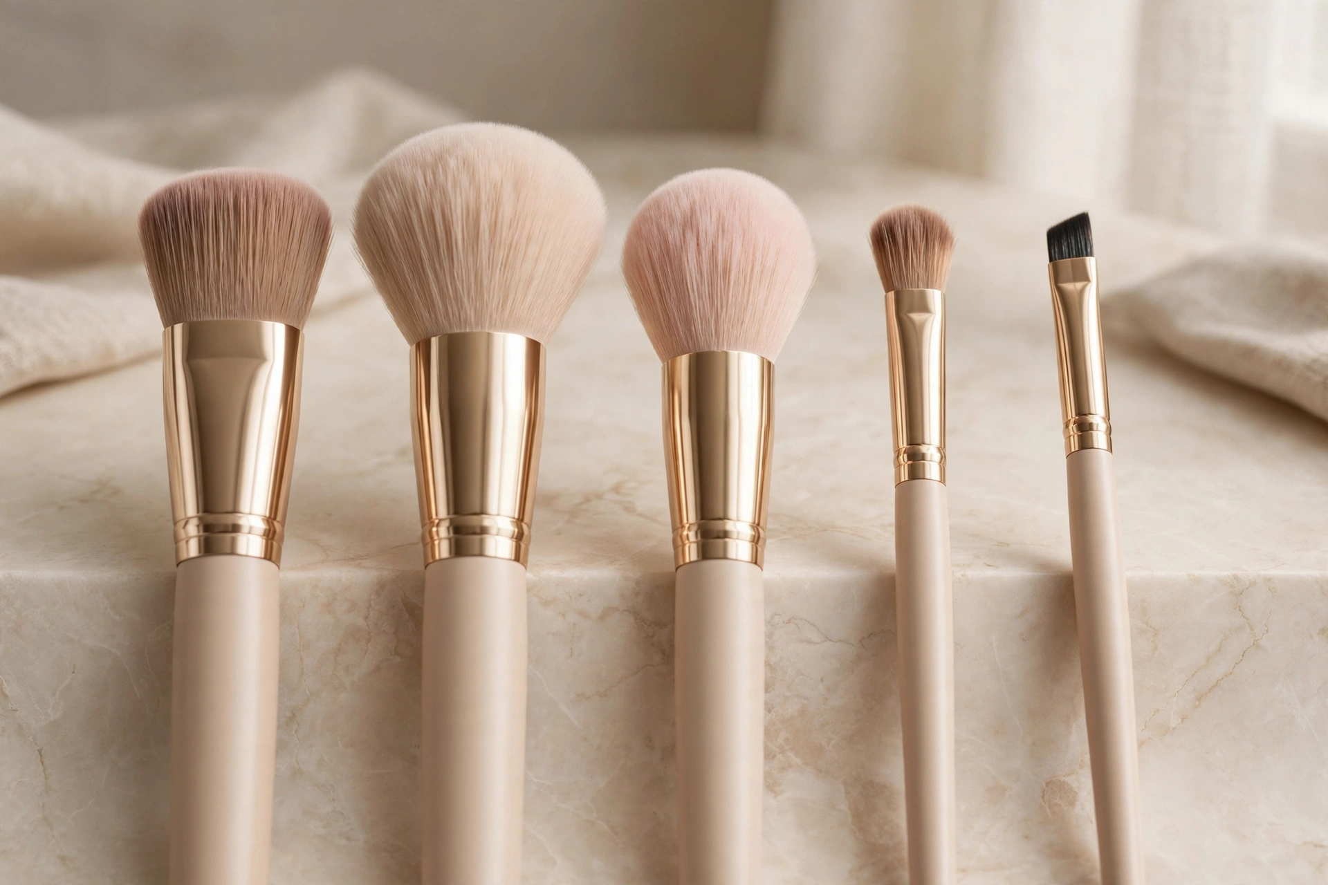 5 Essential Makeup Brushes for Beginners