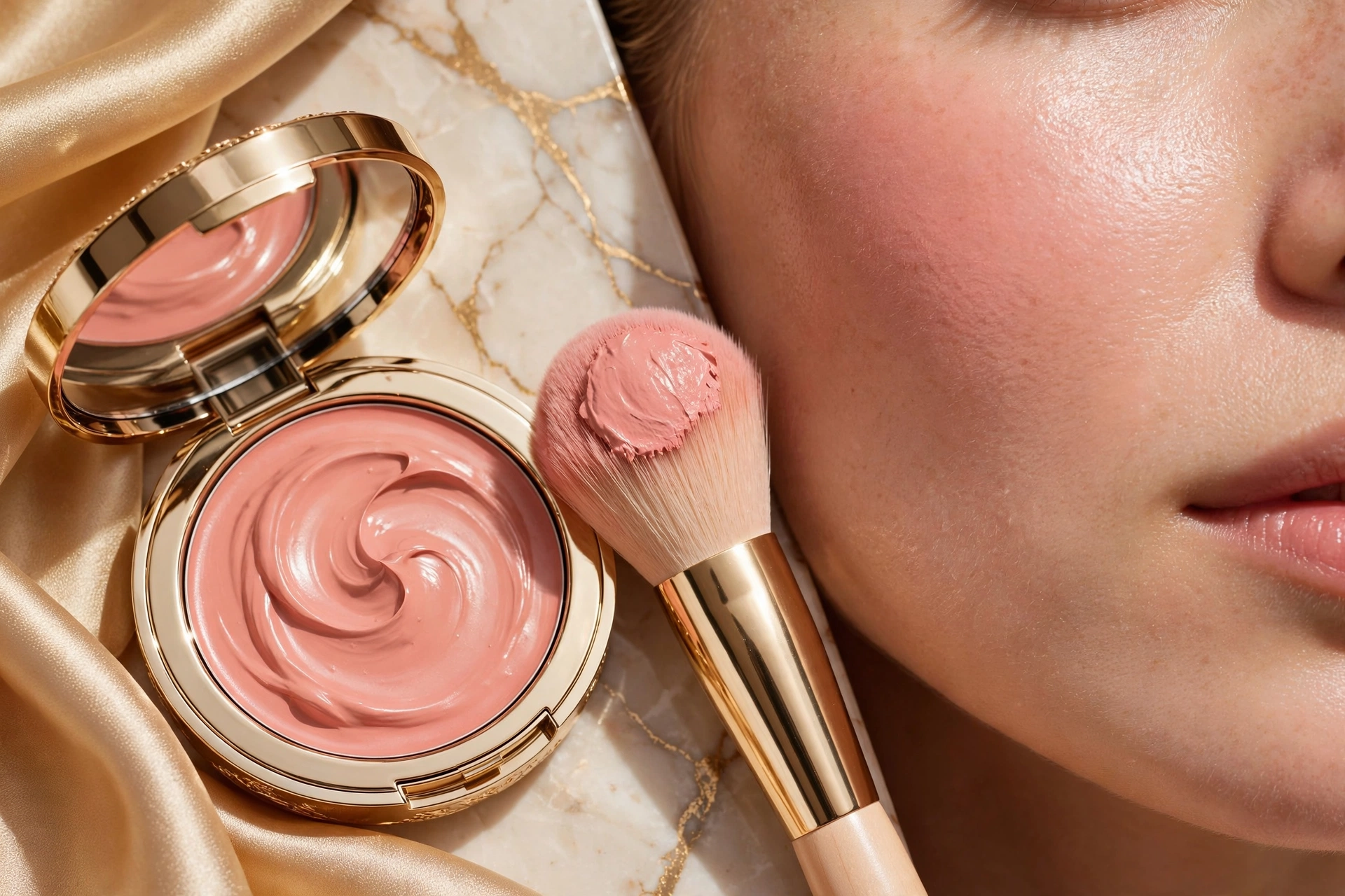 How to Apply Cream Blush for a Natural Glow